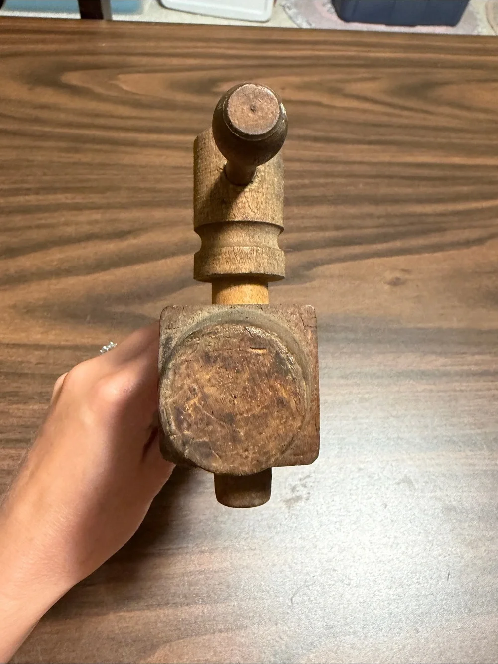 Vintage Wooden Keg wine tap Redlich’s